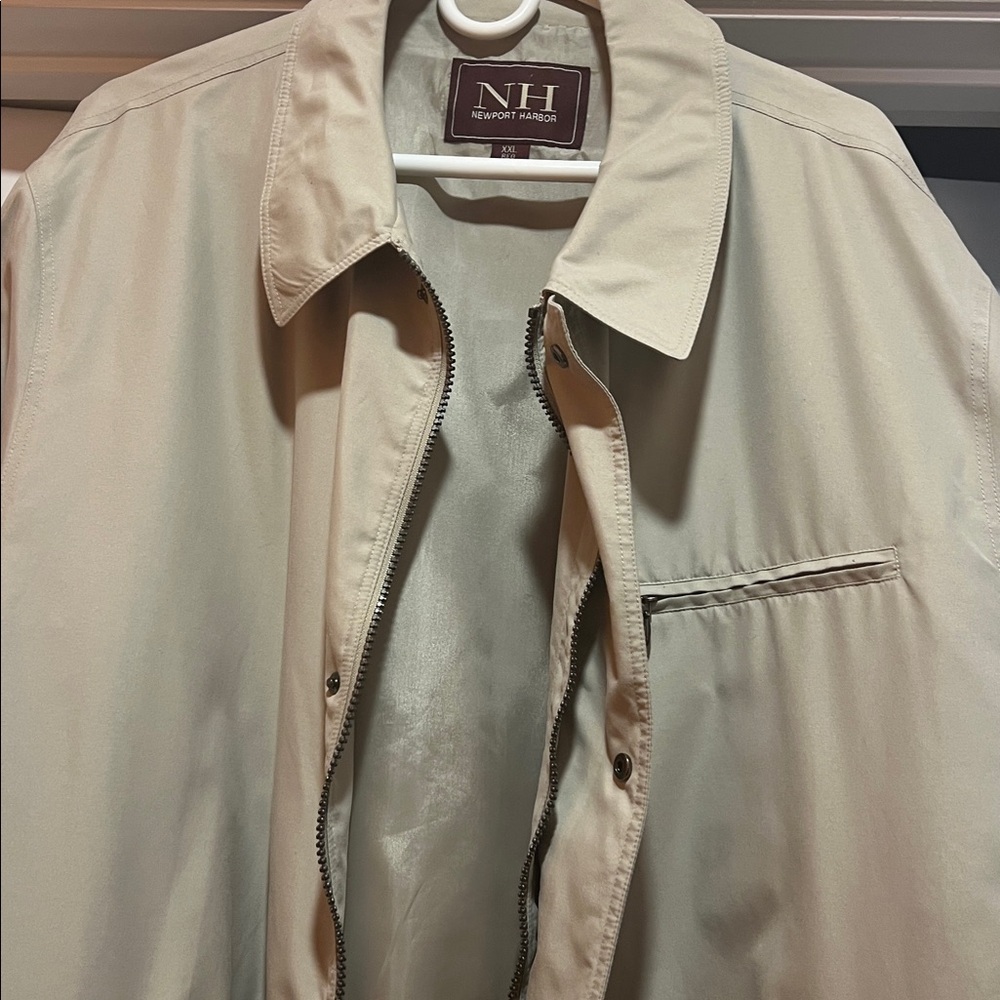 New Harbor Men's Beige Jacket